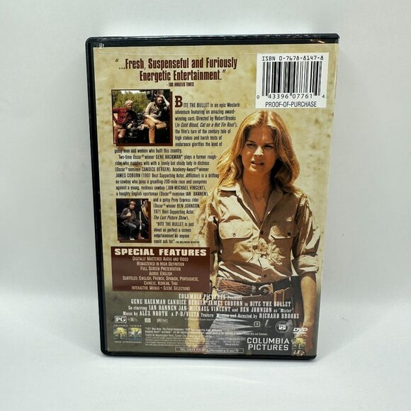 Bite The Bullet DVD Gene Hackman Candice Bergen James Coburn Columbia PG - Picture 3 of 4